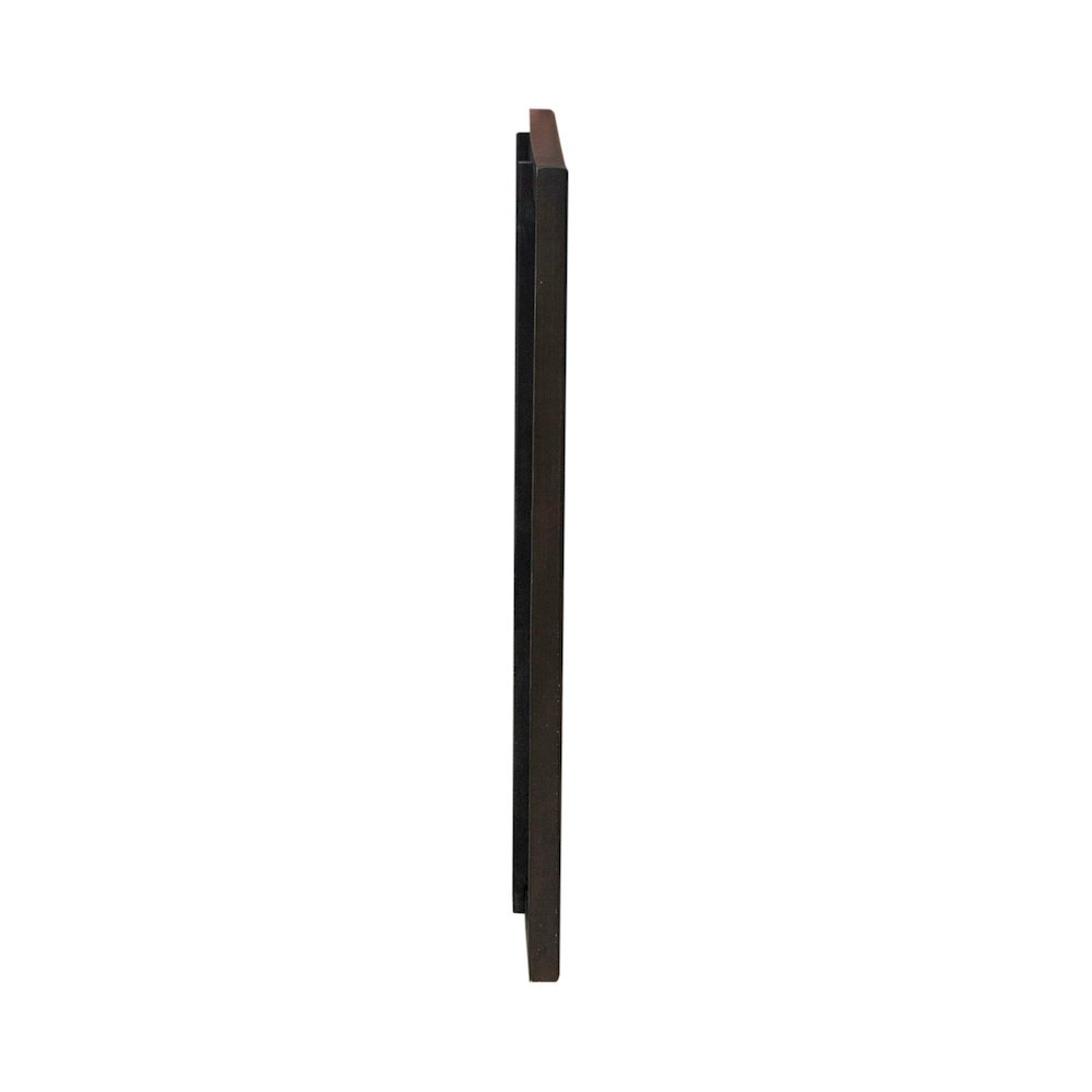 Landscape Mirror - Black Traditional Multi in Dusty Taupe