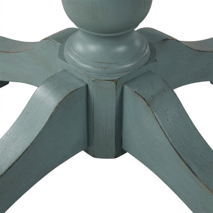Round Dining Table Set with Cross-Back Chairs, Stylish and Durable