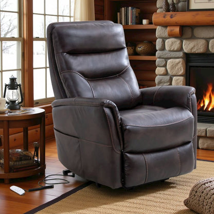 Truffle Recliner Chair Set of 2 – Power Lift Recliner with Headrest