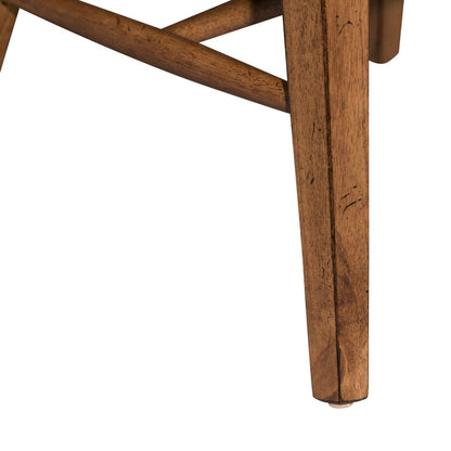 Hearthstone Ridge Windsor Back Arm Chair in Tobacco