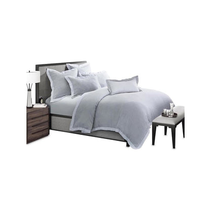 Atina 7-Piece King Linen Duvet Set - Gray