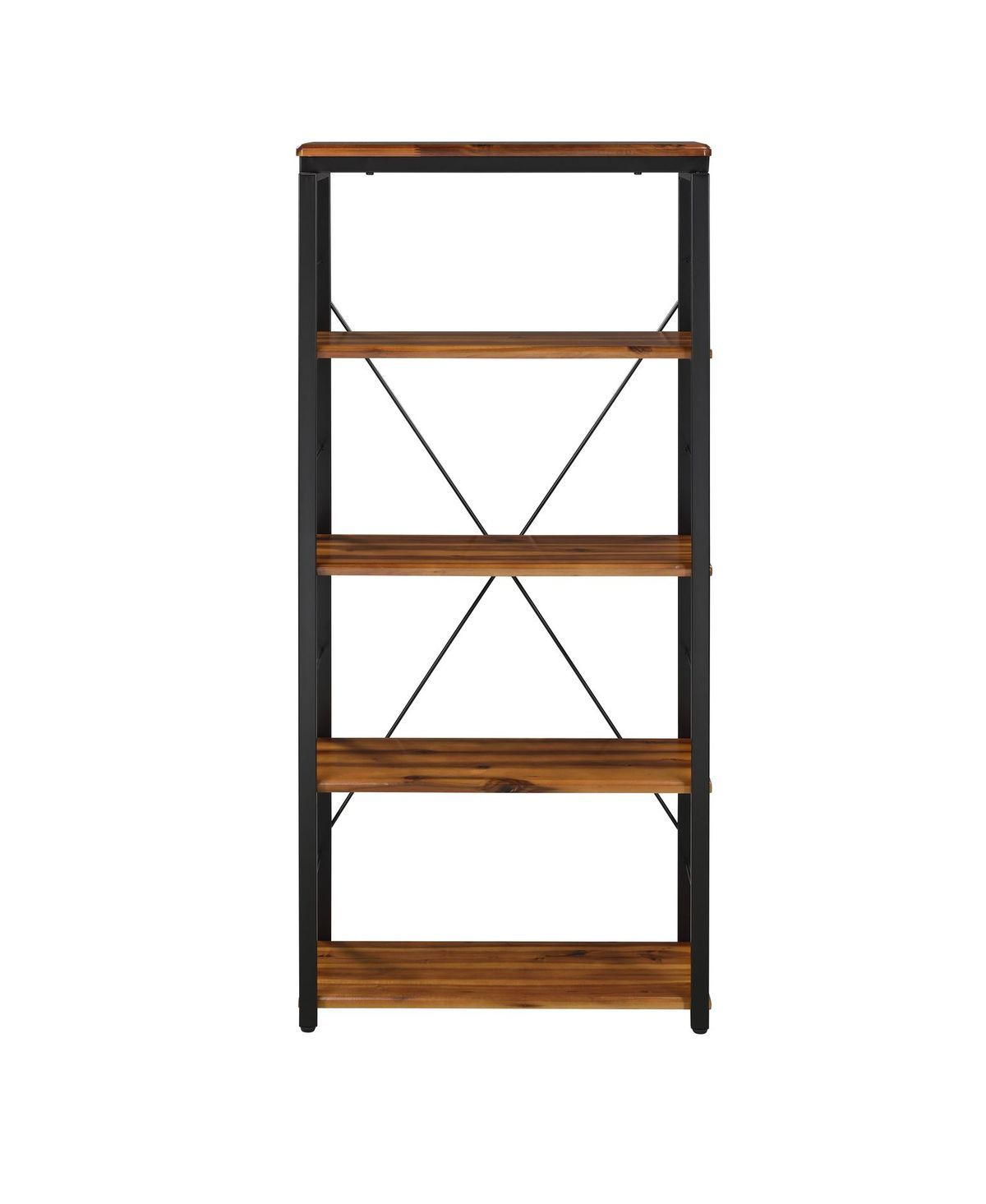 ACME Jurgen Bookshelf, Oak & Black 92912