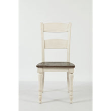 White Pine Ladderback Dining Chairs Set of 2 with Sturdy Plywood Construction