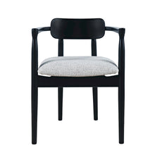 Linden Mid-Century Upholstered Dining Chair with Sculpted Back/Arms (Set of 2)