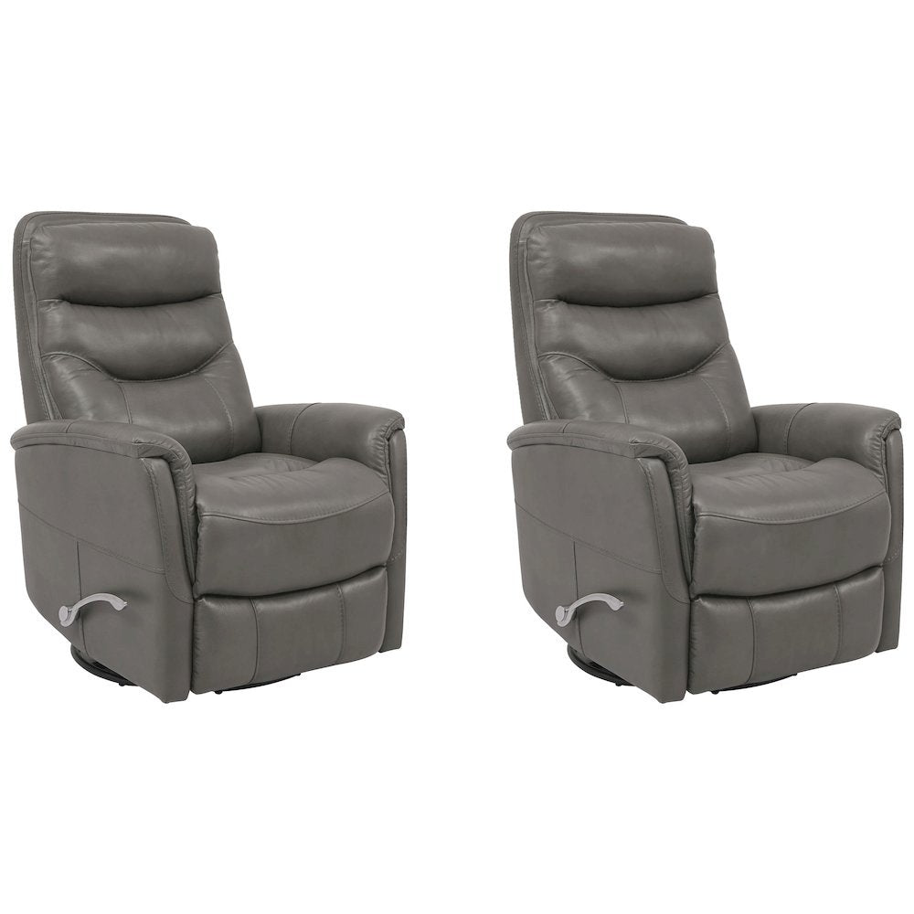 Ice Recliner Nursery Glider Set – Elegant Boucle Chairs for Comfort
