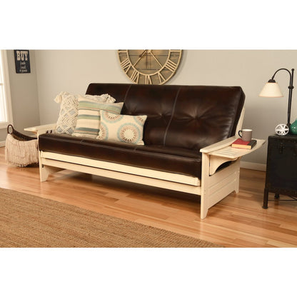 Phoenix Frame-Antique White-Oregon Trail Java Mattress