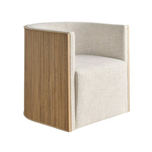 Tanner Swivel Chair in Skylark Color