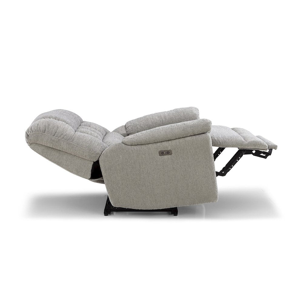 Oversized Recliner Chair for Big and Tall Adults – Power Zero Gravity Recliner with Wide Seat,  Heavy-Duty Big Man, Supports Up to 450 lbs, Gray