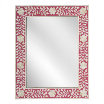 Pink Bone Wall Mirror, Belen Kox