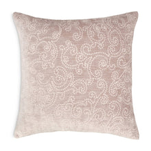 Moonbeam Darling 19" Square Chenille Pillow, Set of 2 - Natural
