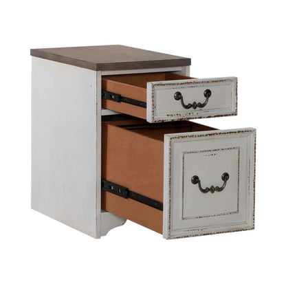 Magnolia Manor Mobile File in Antique White