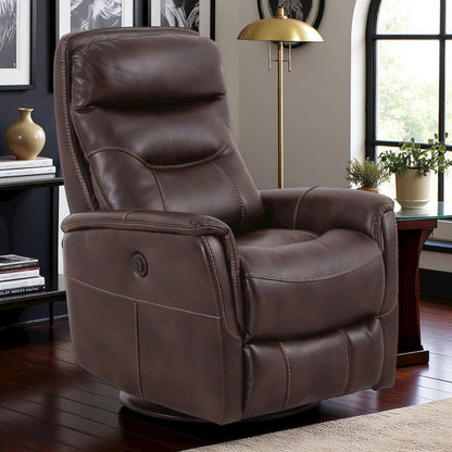 Truffle Recliner Nursery Glider– Elegant Boucle Chairs for Comfort