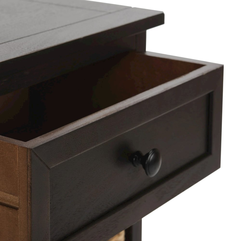 Executive Desk with Locking File Storage Drawers Home Office