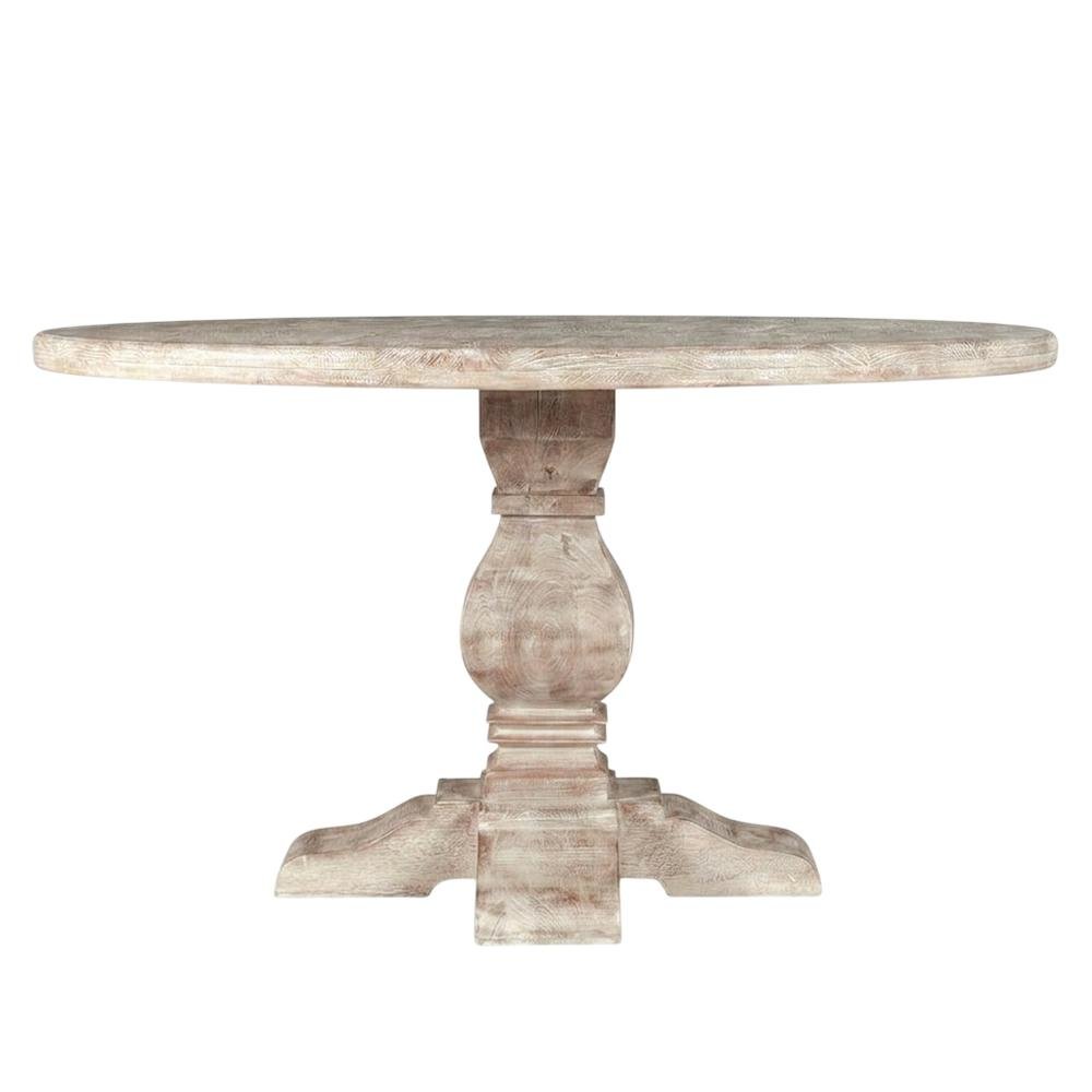 Pengrove 54" Round Dining Table in Heirloom White