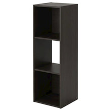 Wood Bookcase in Warm Brown Finish with Sturdy Design for Home Storage