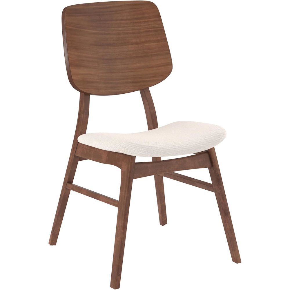 Solid Wood Corner Table with 2 Chairs in Brown, Ideal for Dining Areas